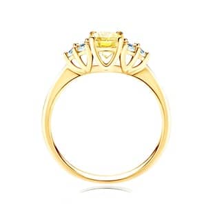 Sapphire Rings: Yellow Sapphires